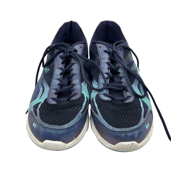Ryka Sneakers Women's Devo Plus 2 Blue Walking Shoes Lace Up Size 8.5M - Picture 2 of 7